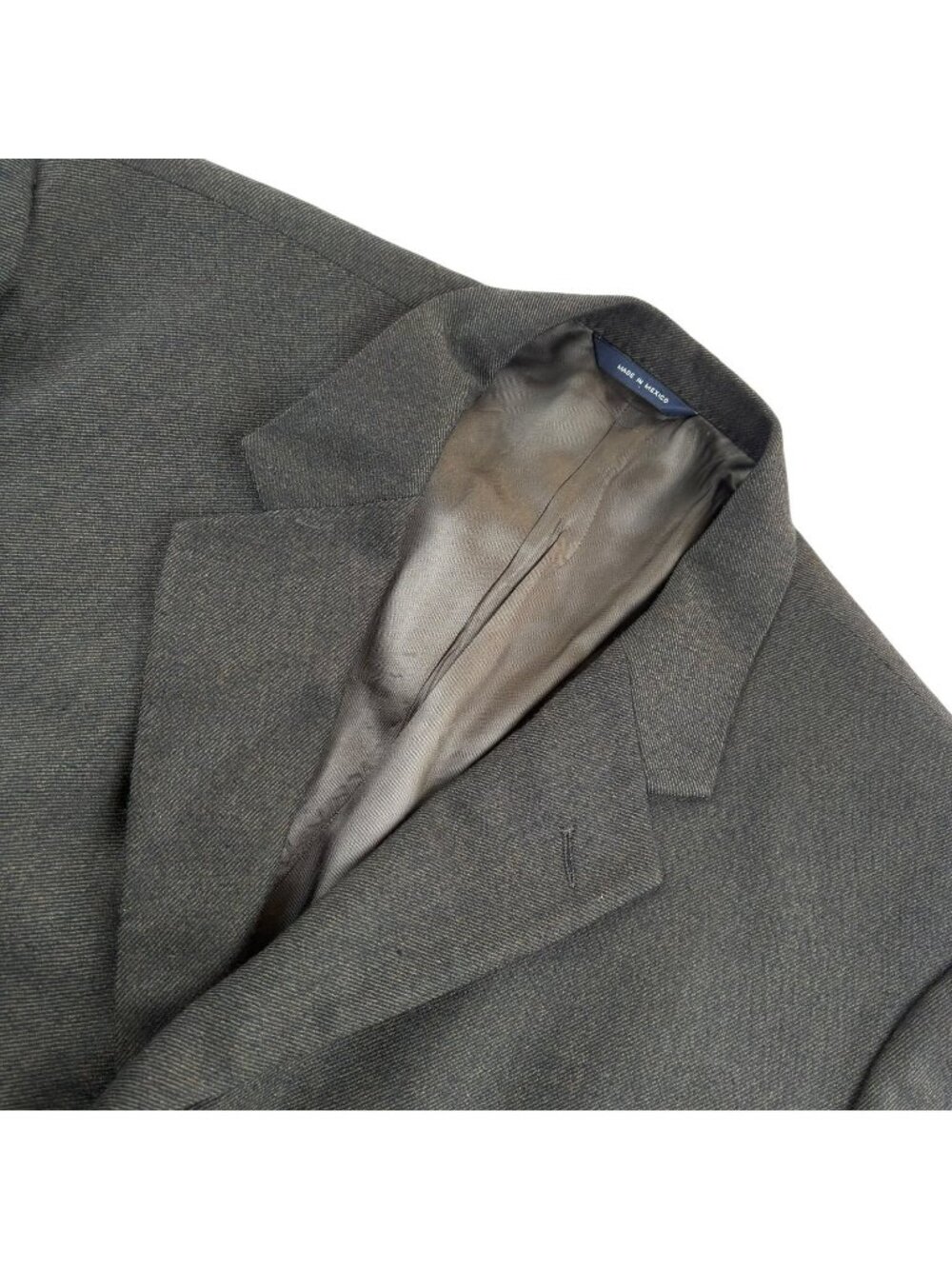 Brooks Brothers Men’s Wool Blend Flannel Blazer Jacket Gray • 48R